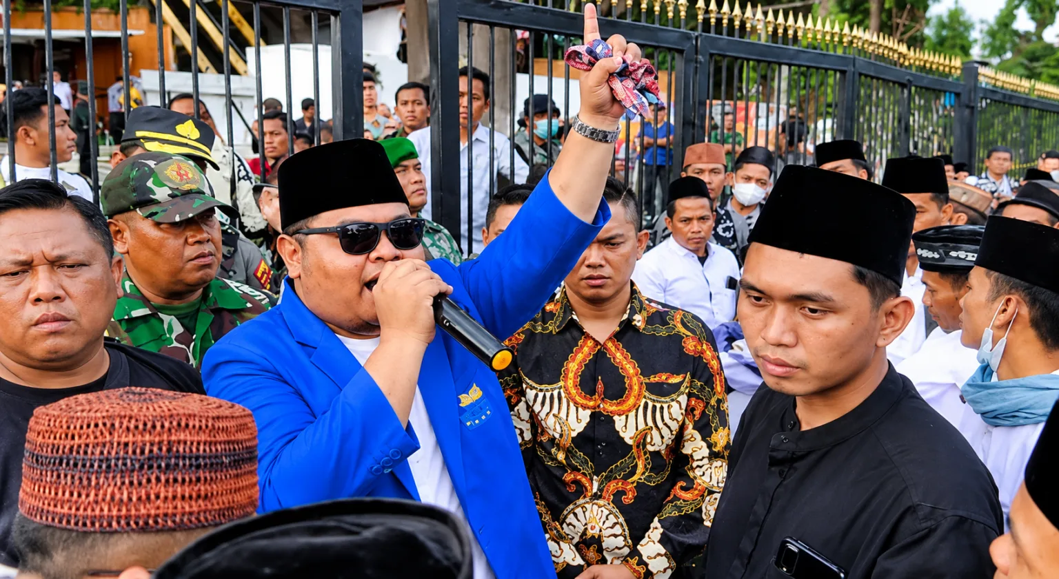 Sekretaris Bidang Politik, Hukum, dan Ketahanan Regional PMII Jawa Timur, Acyas Sholeh